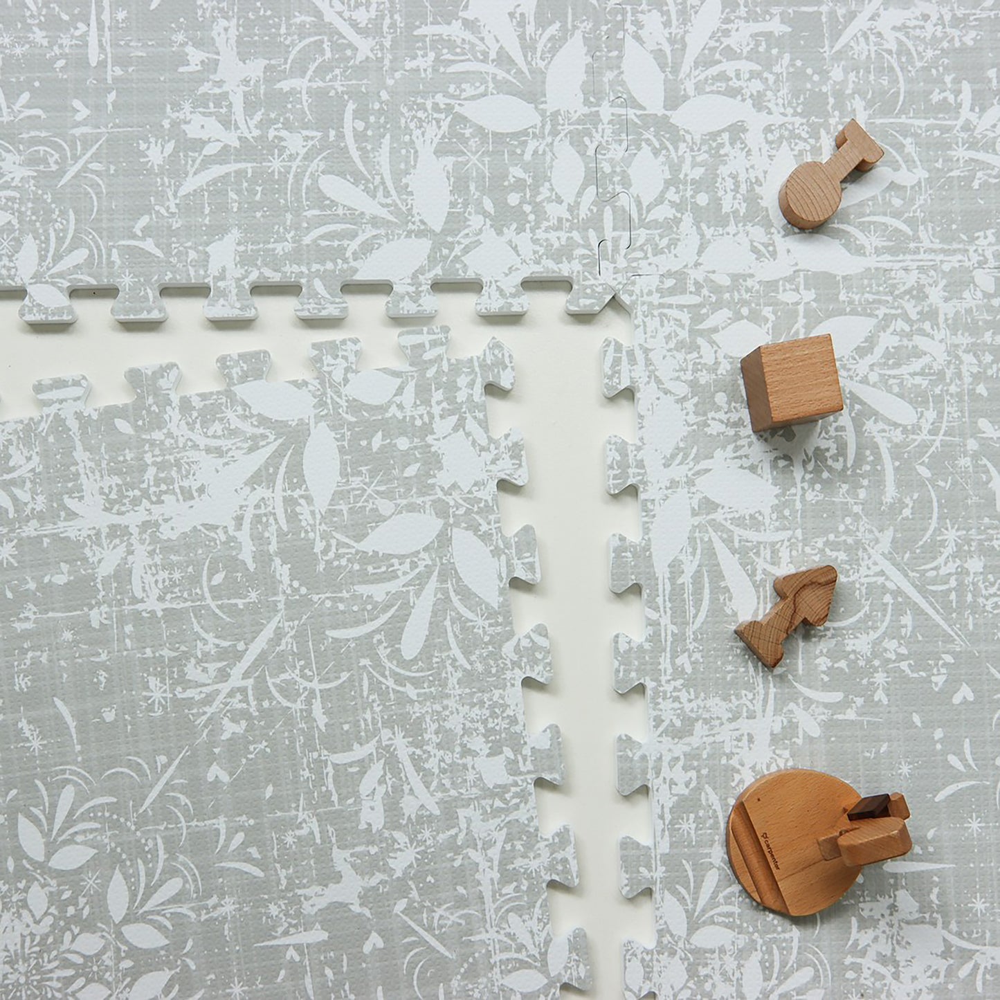 Jasmin Vert Sauge - Tapis de Jeu Puzzle en Mousse