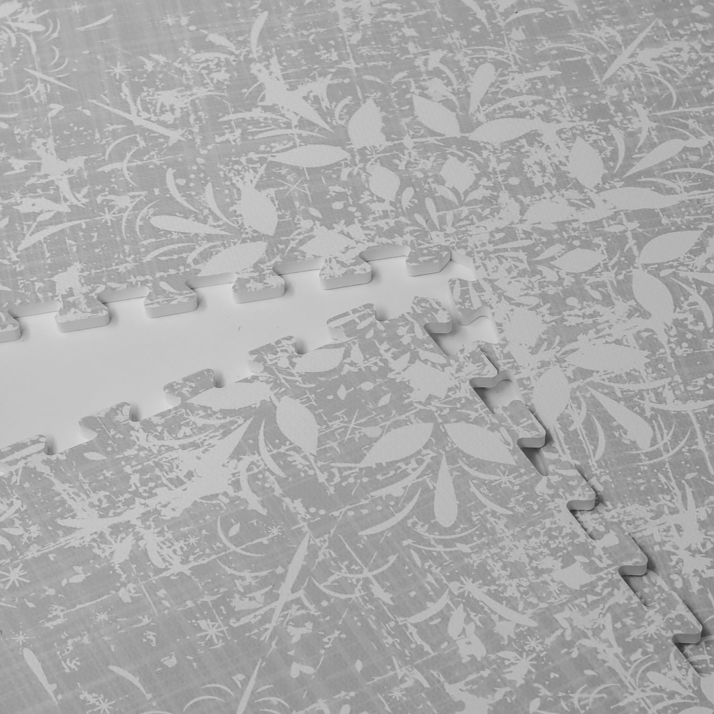 Jasmin Gris - Tapis de Jeu Puzzle en Mousse